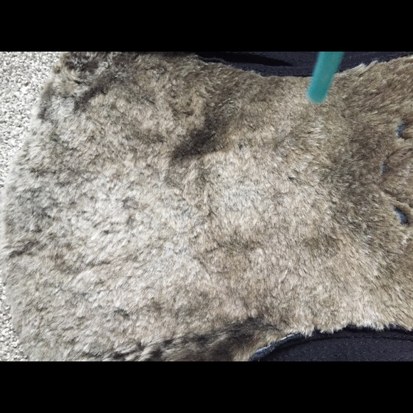 Unique, Original, Hand made Leather/Fur Vest - Picture 6 of 8